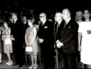 Εγκαίνια στο Παλαί Ντε Σπορ-Γεύμα στη Λέσχη Αξιωματικών-26η ΔΕΘ`66:Φωτογραφία 28