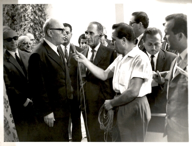 26η ΔΕΘ`61 Εγκαίνια Παρουσία Του Βασιλεία: Φωτογραφία 1