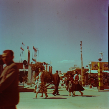 Εξωτερικός χώρος ΔΕΘ 1963