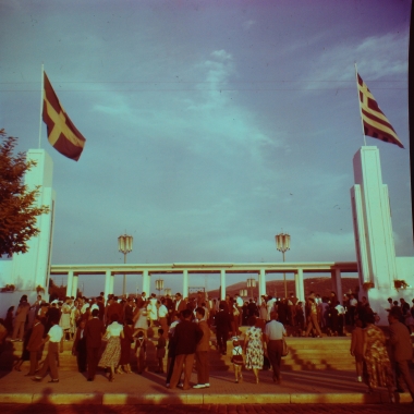 Είσοδος ΔΕΘ από το Πεδίο του Άρεως 1963