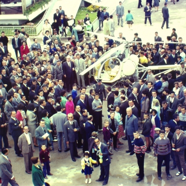 Εξωτερικός χώρος ΔΕΘ 1963