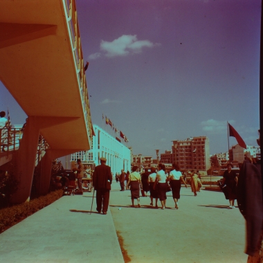 Εξωτερικός χώρος ΔΕΘ 1963