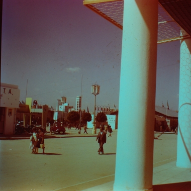Εξωτερικός χώρος ΔΕΘ 1963