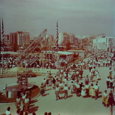 Εξωτερικός χώρος ΔΕΘ 1963