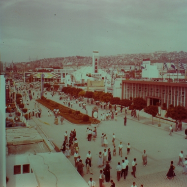 Εξωτερικός χώρος ΔΕΘ 1963