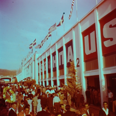 Υπαίθριος χώρος ΔΕΘ 1960