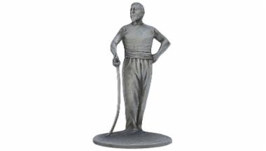 Μεταλλικό αγαλματίδιο αθλητή από Ολυμπιακούς Αγώνες Αθήνας 1896