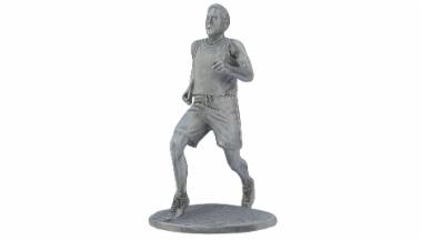 Μεταλλικό αγαλματίδιο αθλητή από Ολυμπιακούς Αγώνες Αθήνας 1896