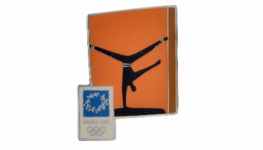 Commemorative Pin Gymnastics