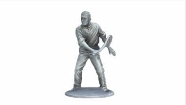 Metal statuette athlete from Athens Olympic Games 1896