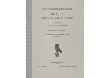 Corpus Vasorum Antiquorum, Grèce fasc.3, Athenes - Musée National fasc.3