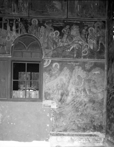 Μονή Μεγίστης Λαύρας, Τράπεζα, Β. σκέλος. Τοιχογραφίες Αν. τοίχου, συνέχεια ΑΑ-ΚΕΒΜΤ 0275 (159-163, 165)