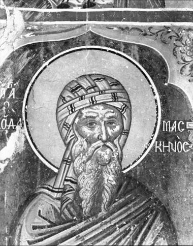 Μονή Διονυσίου, Πρώτη Τράπεζα. Τοιχογραφίες Δ. τοίχου, νότιο τμήμα (96)