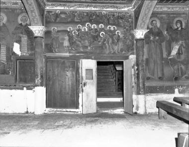 Μονή Ξηροποτάμου, Τράπεζα, Βόρειο σκέλος. Τοιχογραφίες Δ. τοίχου (49-52)