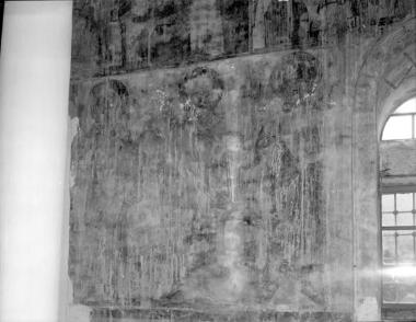 Μονή Φιλοθέου, Τράπεζα. Τοιχογραφίες Δ. τοίχου, νότιο τμήμα (17, 18, 19)