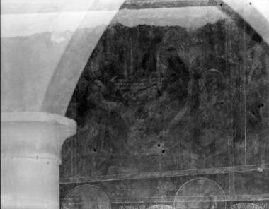 Μονή Φιλοθέου, Τράπεζα. Τοιχογραφίες Αν. τοίχου, βόρειο τμήμα (79 και 80)