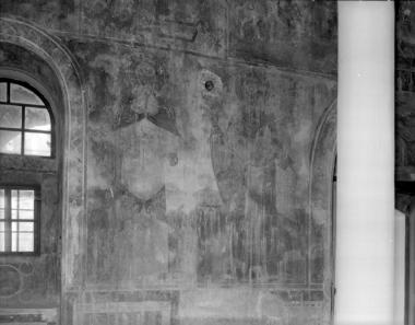 Μονή Φιλοθέου, Τράπεζα. Τοιχογραφίες Αν. τοίχου, νότιο τμήμα (96, 97)