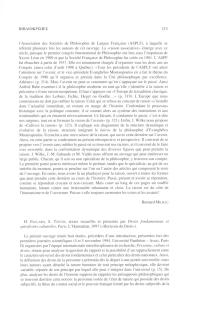 H. Pallard, S. Tzitzis, textes recueillis et présentés par Droits fondamentaux et spécificités culturelles, Paris, L' Harmattan, 1997 («Horizons du Droit»)