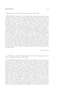 Α.-M. Amiot, J.-F. Mattéi, Albert Camus et la Philosophie, Avant-Propos de A.-M. Amiot et J.-F. Mattéi, Paris, P.U.F., 1997, 297 pp.