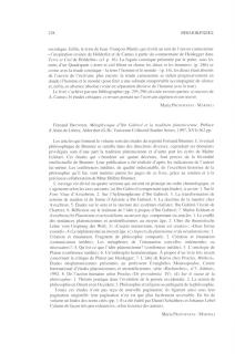 Férnand Brunner, Métaphysique d' lbn Gabrirol et la tradition platonicienne, Préface d' Alain de Libera, Aldershot (G.B.), Variorum Collected Studies, 1997, XVI+362 pp.