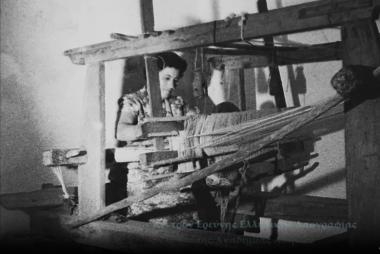 Κρητικό εργαστήρι: οικιακός υφαντικός ιστός