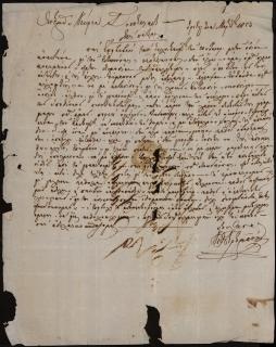 Επιστολή του Κωνσταντίνου Βερτούμη προς τον Γεώργιο Σωτηριάδη σχετικά με νομική του υπόθεση.