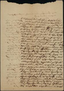 Επιστολή του ΝΙκόλαου Πετιμεζά, δικηγόρου προς τον Θωμά Βουδ, αντιπρόσωπο της εμποροεταιρίας 'Βαρφ & Σία' και τον Γεώργιο Σωτηριάδη, που αφορά στην εξέταση μαρτύρων για την υπόθεση αγωγής μεταξύ αφενός των Βαρφ & Σία και Γ. Σωτηριάδη κι αφετέρου των Α. Αναστασόπουλου, Βασιλ. Λιαρομμάτη, Ιω. Μπούσια, Παναγιώτη Πετρόπουλου, Χριστόδουλου Νικολακόπουλου και Λάμπρου Σωτηρόπουλου.