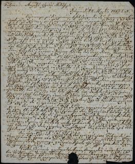 Επιστολή του Ιωάννη Τζιγκριλάρα προς τον Γεώργιο Σωτηριάδη, στην οποία αναφέρεται σε διάφορα θέματα, μεταξύ αυτών στην αποστολή φορεμάτων, στις δυσκολίες στη φόρτωση ξυλείας από τη Βενετία, καθώς και στην κατασκευή σκαλουνιών.