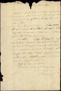 Επιστολή του [Α.Ι. Καραβαλόπουλου] προς τον Γεώργιο Σωτηριάδη, στην οποία τον ενημερώνει για τη μετάθεσή του, ότι του στέλνει χρήματα και του αναθέτει τη διαχείρισή τους, ενώ τον ενημερώνει και για ένα νομοσχέδιο.