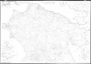 Οικιστικός χάρτης Βόρειας Πελοποννήσου