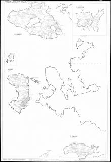 Οικιστικός χάρτης Νήσων Αιγαίου Πελάγους