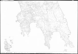 Οικιστικός χάρτης Νότιας Πελοποννήσου