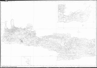 Χωροταξικός χάρτης Κρήτης