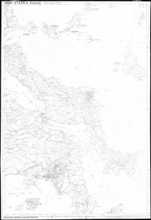 Χωροταξικός χάρτης Ανατολικής Στερεάς Ελλάδος