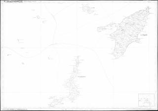 Χωροταξικός χάρτης Νοτίου Δωδεκαννήσου