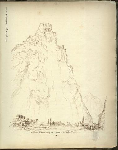 Schloss Ehrenberg and pass of the Kalz Tyrol