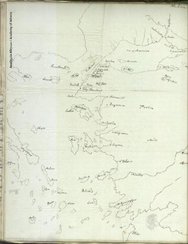 Sketch of the Aegean Sea