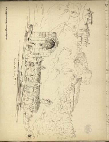 Fountain of Ismene. Thebes