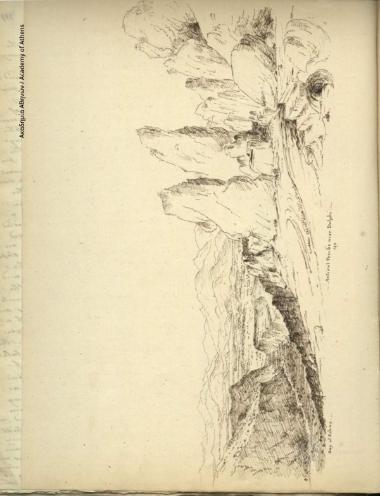 Ancient tombs near Delphi
