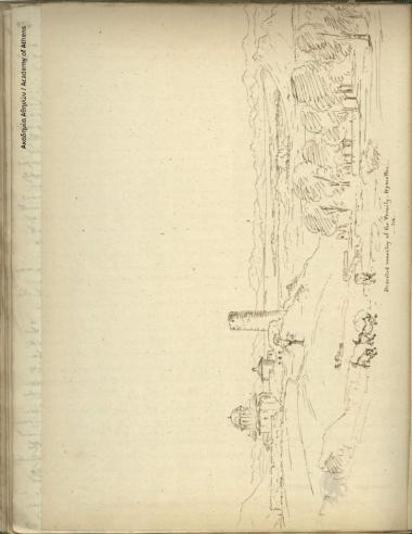 Deserted monastery of the Trinity Hymettus