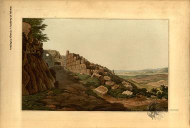 Views in Greece from drawings