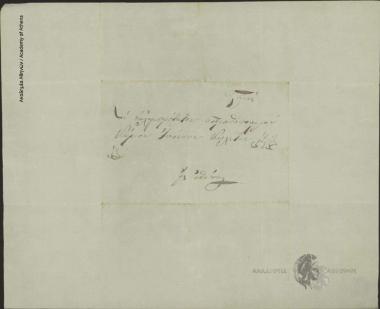 Euthymios Stornaris to Ioannis Kolettis