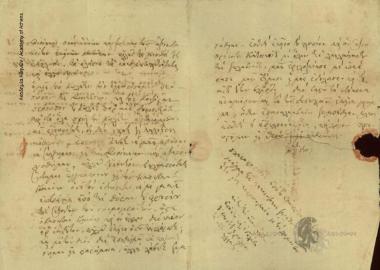 Α. Μπονάκης προς Ιωάννη Κωλέττη