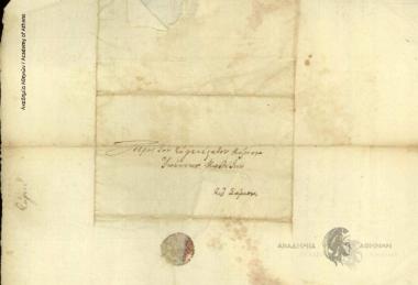 K. Metaxas to Ioannis Kolettis