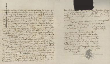 Γεώργιος Κουντουριώτης προς Ιωάννη Κωλέττη