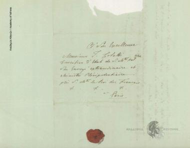 A. Maurokordatos to Ioannis Kolettis