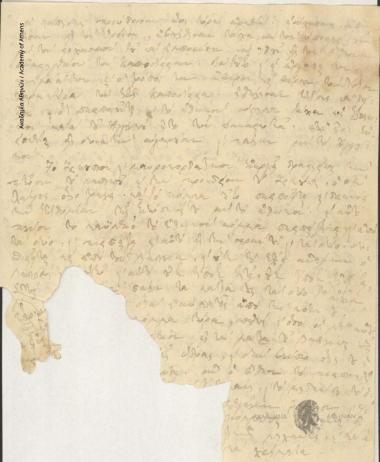 [Κλεομένης] προς Ιωάννη Κωλέττη