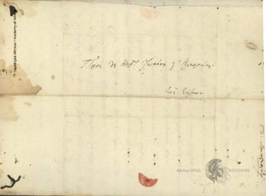 Π. Μοναστηριώτης προς Ιωάννη και Κλεομένη Οικονόμου