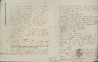 Παναγιώτης Σοφιανόπουλος προς [Ιωάννη] Κωλέττη