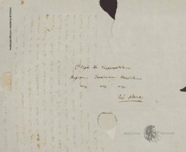 A. G. Kritsas to Ioannis Kolettis